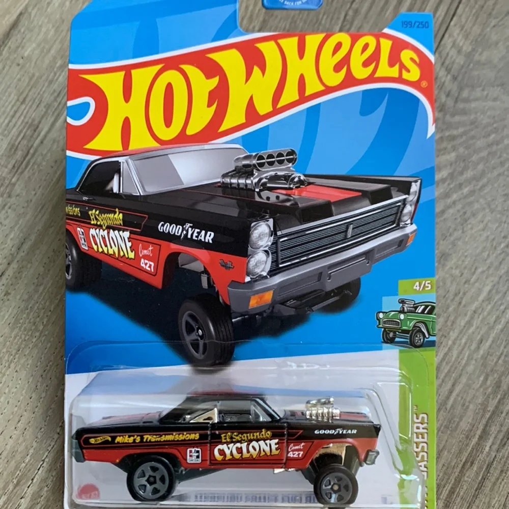 Hot Wheels Car 1965 Mercury Comet Cyclone El Segundo 1960s Gasser Hotwheels New